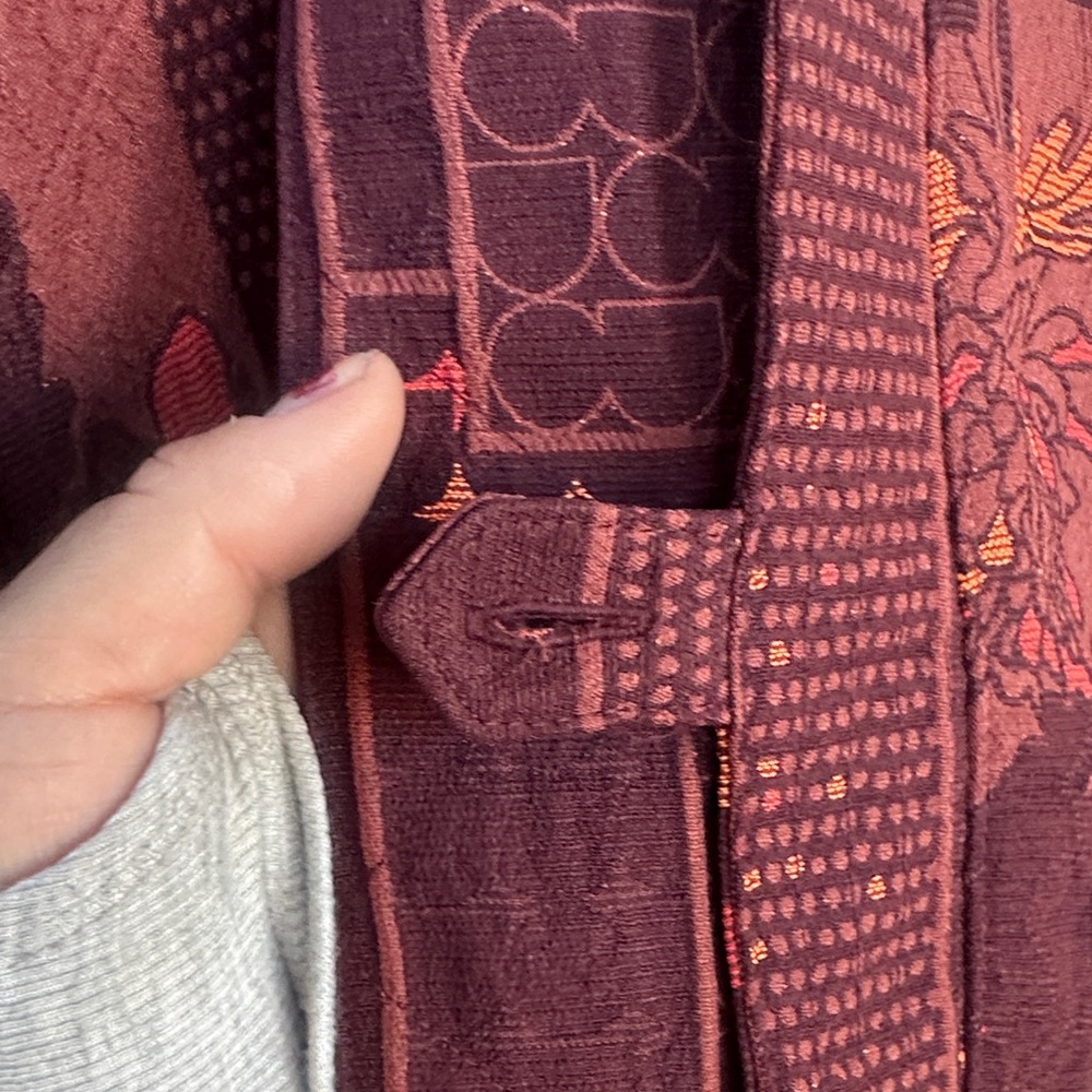 Nike Maroon Patchwork Bomber Jacket NWT - image 6